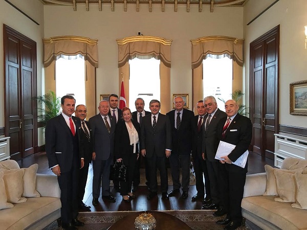 11. Cumhurbaşkanı Abdullah Gül’e Marmara Grubu Vakfı ta