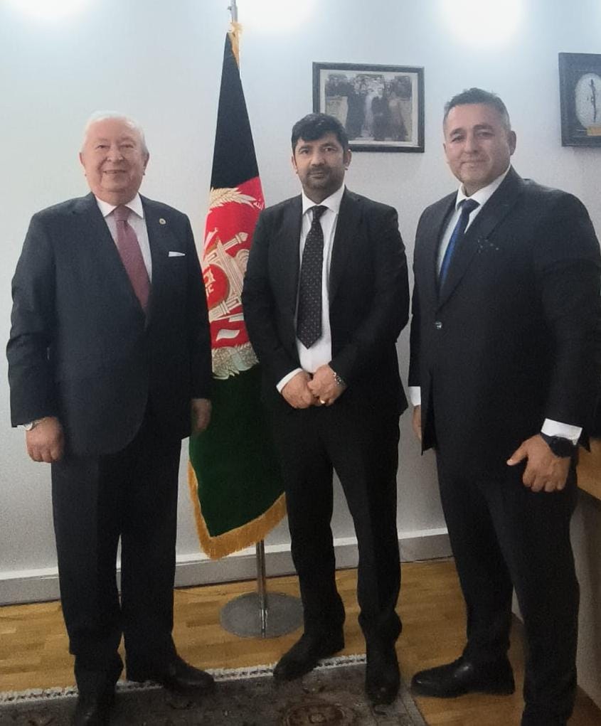 Visit to the Consul General of Afghanistan, Hon. Mohamm