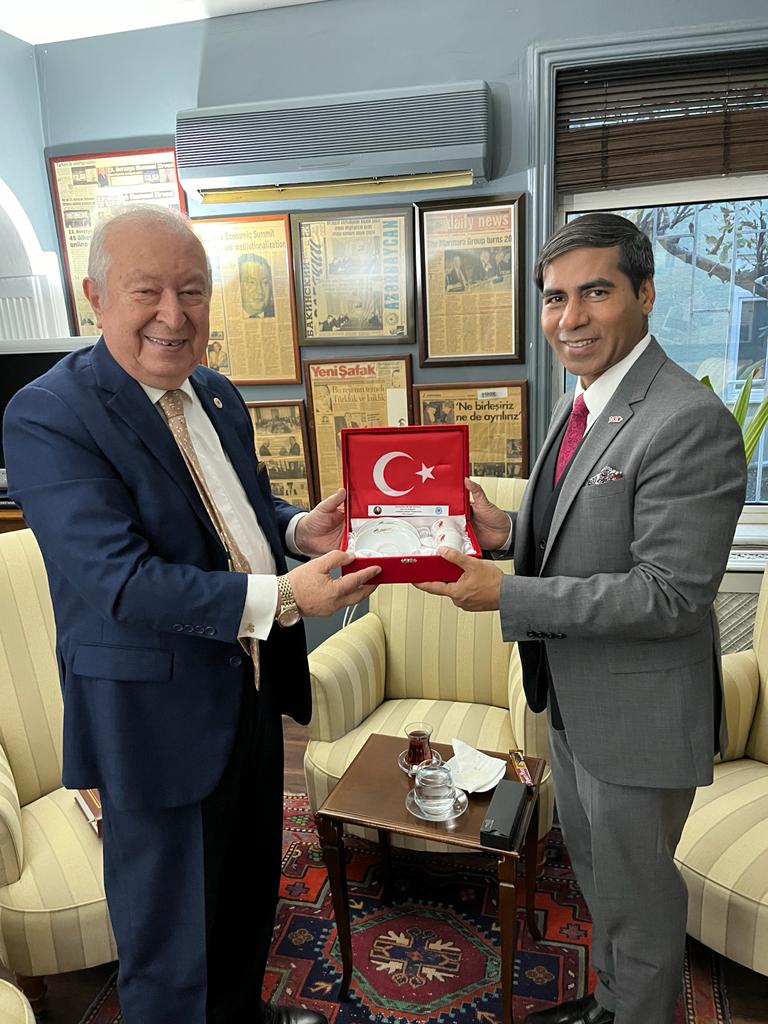 H.E. M. Amanul Haq visited the Marmara Group Foundation