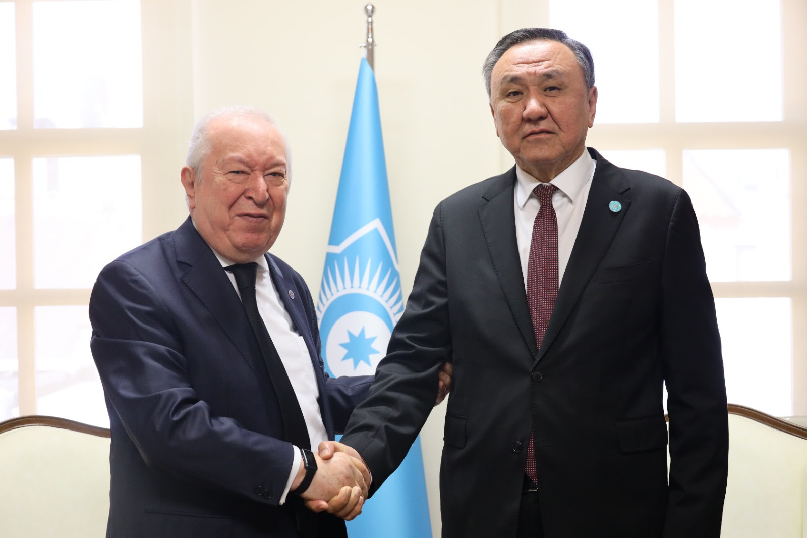 H.E. Ambassador Omuraliev Receives Dr. Suver H.E. Ambassador Omuraliev Receives Dr. Suver