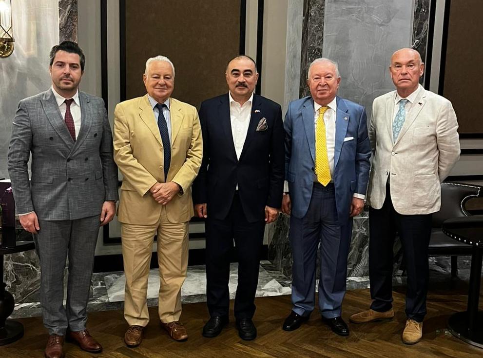 Büyükelçi Reşat Memmedova güle güle ziyareti Büyükelçi Reşat Memmedova güle güle ziyareti