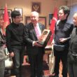 Çinli Gazeteciler Dr. Akkan Suveri ziyaret ettiler.