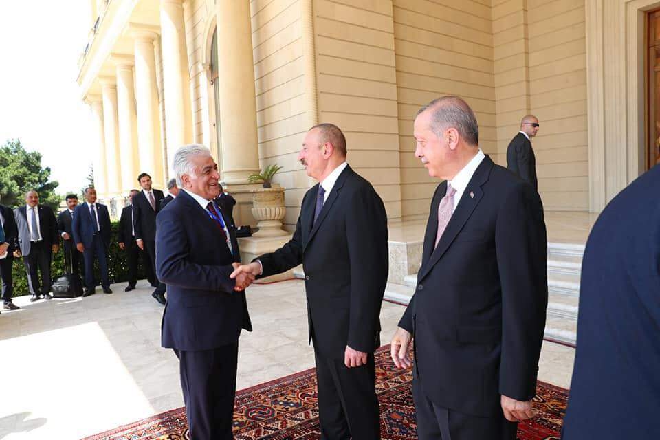 Cumhurbaşkanı Erdoğan Bakü ve Lefkoşayı ziyaretinde Şam