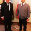 Dr. Akkan Suver  Amirsaid Agzamkhodjayev'i ziyaret etti