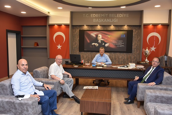 Dr. Akkan Suver Edremit Belediye Başkanı Selman Hasan A