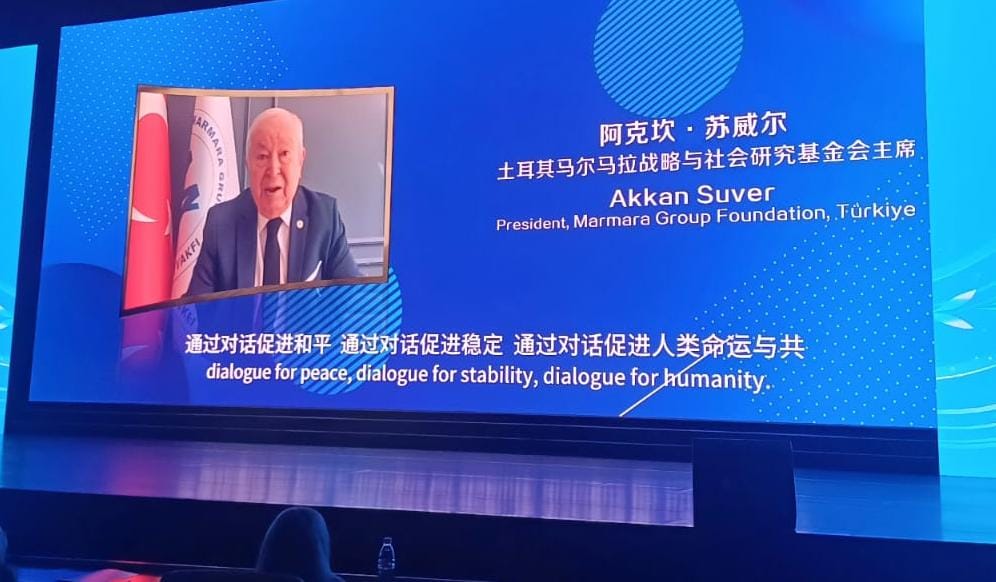 Dr Akkan Suver in mesajı 2024 Barış Toplantısında Dr Akkan Suver in mesajı 2024 Barış Toplantısında