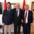 Dr. Akkan Suver Montenegro Karadağ Büyükelçisini makamında ziyaret etti.