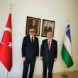 Dr. Akkan Suver Semerkand Türkiye Başkonsolosu Salih Caner’i ziyaret etti