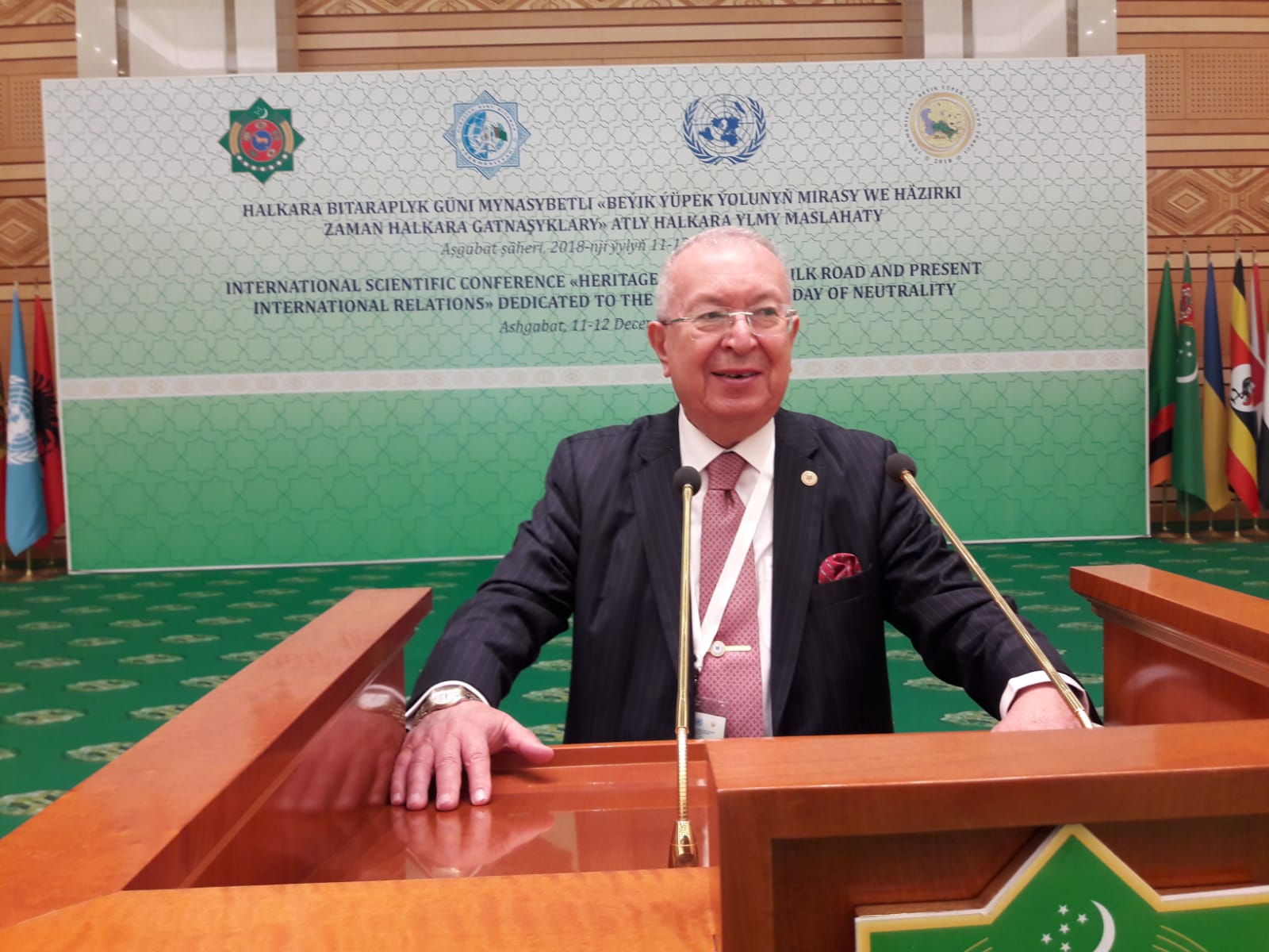 Dr. Akkan Suver Türkmenistanda Uluslararası Tarafsızlık