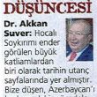 Dr. Akkan Suverin 26 Şubat 2013 tarihli Milliyet Gazetesinde çıkan Hocalı Katliam konulu yazısı