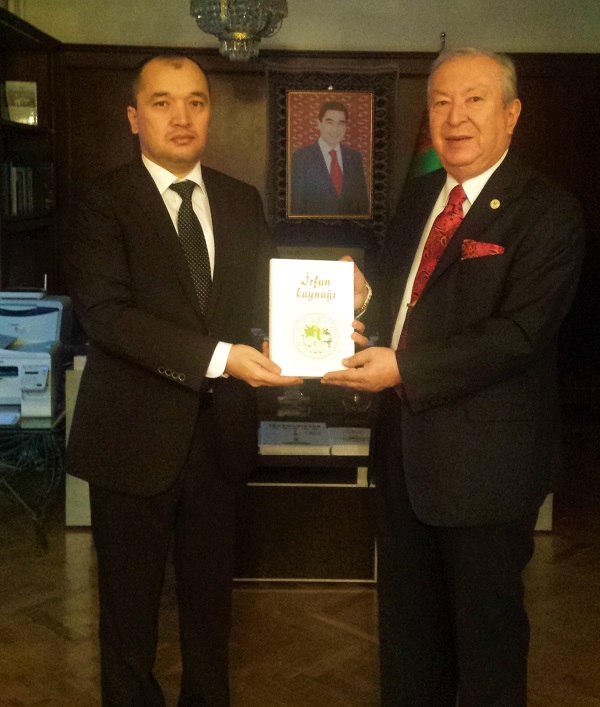 Dr. Suver Türkmenistan Başkonsolosu Seyitmammedov’u ziy