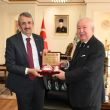 Edirne Valisi Yunus Sezer Dr. Suveri kabul etti