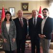 İstanbul Gelişim Üniversitesinden Prof. Dr. İzzet Gümüş   ve Dr. Aysun Kaya Dr. Akkan Suveri ziyaret ettiler