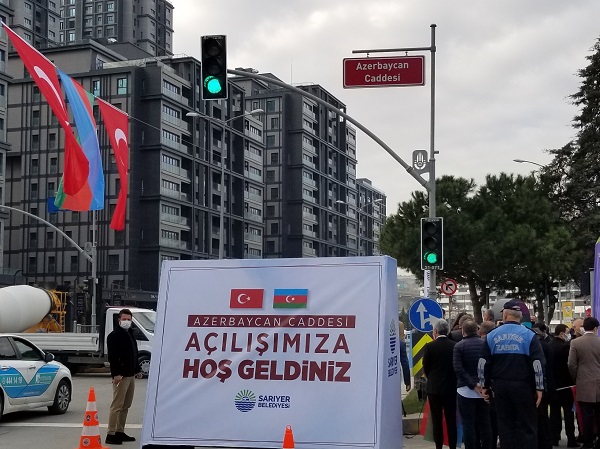 İstanbul’da Azerbaycan Caddesi 