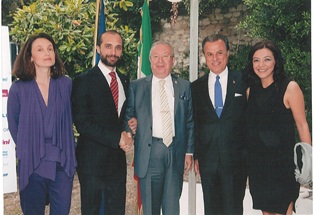 İtalyan Milli Bayramına Marmara Grubu Vakfını temsilen 