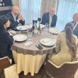 Karadağ Meclis Başkan Vekili Nurkovic   Dr. Suver onuruna yemek verdi. 