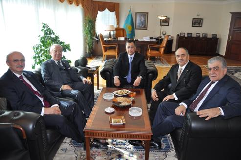 Kazakistan Ankara Büyükelçisi Zhanseit Tuimebayev Marma