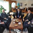 Kazakistan Ankara Büyükelçisi Zhanseit Tuimebayev Marmara Grubu Vakfı Heyetini Kabul Etti