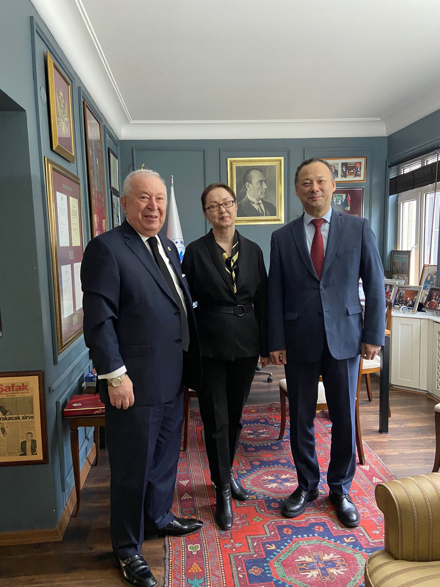 Kırgızistan Ankara Büyükelçisi Ruslan Kazakbayev Dr Akk
