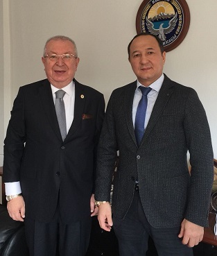 Kırgızistan Başkonsolosu’nu ziyaret 