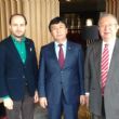Kırgızistan Büyükelçisi İbragim Junusov, Dr. Akkan Suver ve Cenk Saltıkı kabul ederek kendilerinden 18. Avrasya Ekonomi Zirvesi hakkında bilgi aldı. 