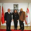 Kuzey Kıbrıs Türk Cumhuriyeti İstanbul Başkonsolosu Seniha Birand a Ziyaret