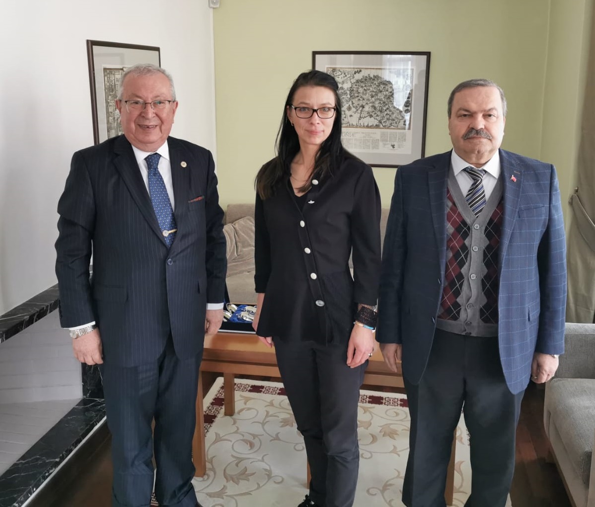 Estonya Büyükelçisi Annely Kolk’a ziyaret