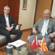 Kuzey Makedonya İstanbul Başkonsolosu Dr. Aktan Ago’ya ziyaret 