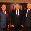 Marmara Grubu Vakfı Avrupa Birliği Bakanı Mevlüt Çavuşoğlu'nu ziyaret etti