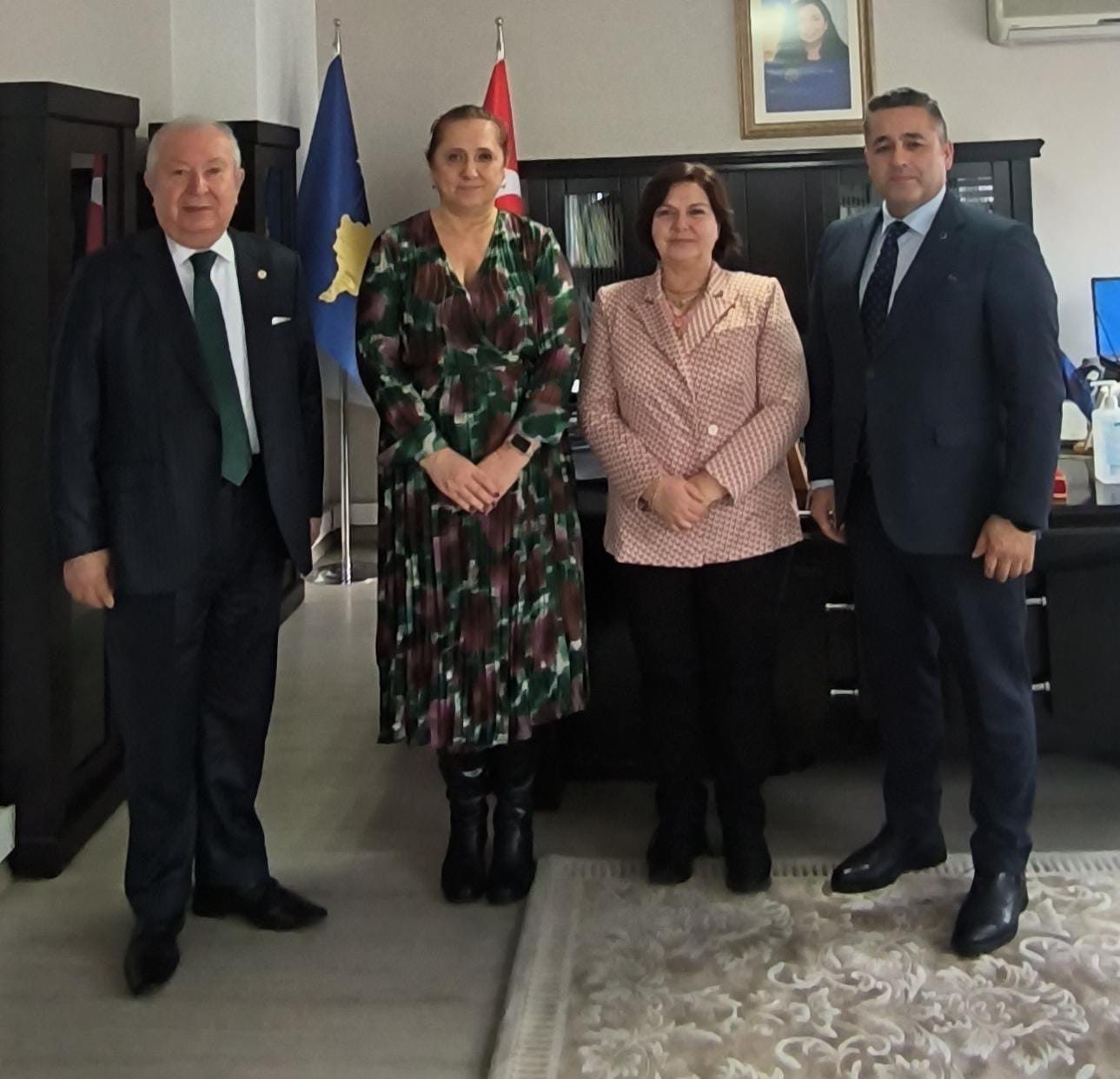 Marmara Grubu Vakfı Kosova Başkonsolosunu ziyaret etti
