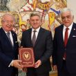 Marmara Grubu Vakfı Makedonya Cumhurbaşkanı’nı ziyaret etti