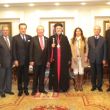 Marmara Grubu Vakfı Süryani Ortodoks Cemaati Ruhani Lideri ve Patrik Vekili Yusuf Çetin’i ziyaret etti
