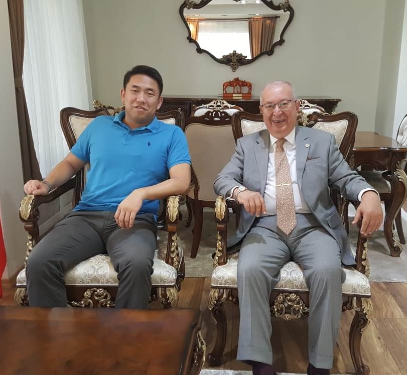 Moğolistan İstanbul Başkonsolosuna ziyaret