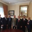Moldova Eski Cumhurbaşkanı Petru Lucinsky Marmara Grubu Vakfını makamında kabul etti
