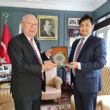 Özbekistan Cumhuriyeti İstanbul Başkonsolosu Amirsaid Agzamhodcaev Marmara Grubu Vakfı’nı Ziyaret Etti
