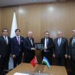 Özbekistan Yenilik Geliştirme Bakanı İbrokhim Y. Abdurakhmonov Marmara Grubu Vakfı Heyeti'ni kabul etti
