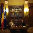 Romanya Cumhurbaşkanlığı Ulusal Güvenlik Danışmanı Iulian Fota Dr. Akkan Suver’i kabul etti