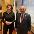 Slovenya Başbakan Yardımcısı Alenka Bratusek Dr. Suver’i kabul etti 