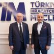 Türkiye İhracatçılar Meclisi Başkanı Mustafa Gültepeye ziyaret