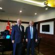 Türkiye nin Astana Büyükelçisi Mustafa Kapucu, Dr.Akkan Suver i kabul etti