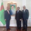 Türkmenistan Büyükelçisini Ziyaret