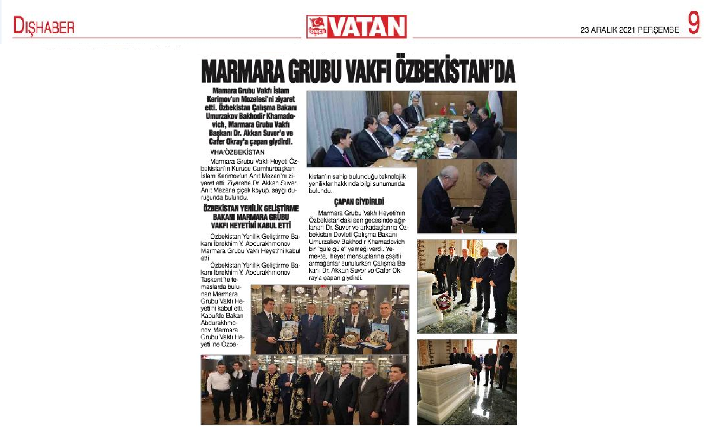 Vatan Newspaper - 23.12.21