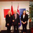 Yeni Zelanda Ankara Büyükelçisi Wendy Jane Hinton’a Ziyaret